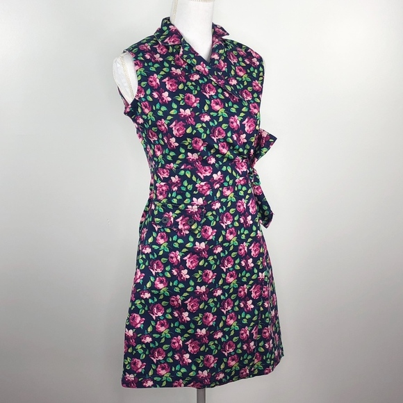 Tokyo Talkies Floral Sleeveless Dress S - Picture 1 of 8